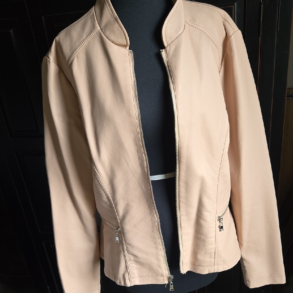 DB Pink Leather Jacket